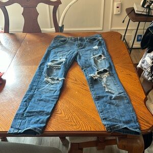 eunina high rise skinny jeans